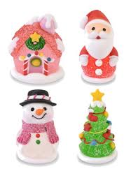 MODECOR SOGGETTI NATALIZI IN GELATINA E ZUCCHERO (14031)