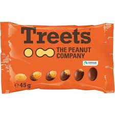 TREETS ARACHIDI RICOPERTE CIOCCOLATO GR.45