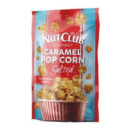NUTCLUB SALTED CARAMEL POPCORN GR.120