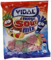 VIDAL MEGA SOUR MIX GR. 90