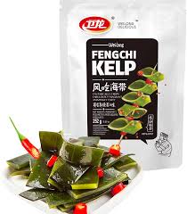 WEILONG CRUNCHY SNACK ALGHE HOT & SPICY GR. 50