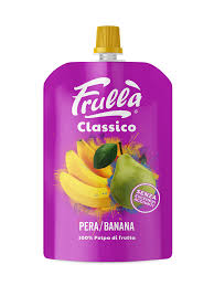 FRULLA' 100% FRUTTA PERA/BANANA SENZA ZUCCHERI GR. 100