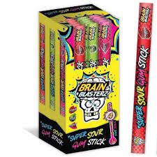 BRAIN BLASTERZ SUPER SOUR GUM STICK