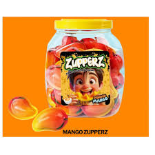 ZUPPERZ CARAMELLE GOMMOSE A FORMA MANGO CON LIQUIDO FRIZZANTE