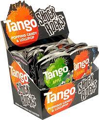 TANGO SHOCK ROCKS POPPING CANDY E LOLLIPOP VARI GUSTI