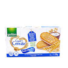 GULLON CUOR DI CEREALE SANDWICH CREMA YOUGURTH PORZIONATI S/Z GR.220