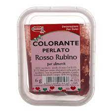 GRAZIANO COLORANTE PERLATO ROSSO RUBINO IN POLVERE GR. 6