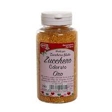 GRAZIANO ZUCCHERO IN GRANELLA COLORE ORO GR.200