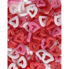 GRAZIANO CUORICINI COLORATI IN ZUCCHERO GR. 40