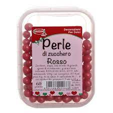 GRAZIANO PERLE IN ZUCCHERO ROSSO GR. 60