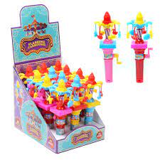 JOYGUM CANDY TOYS FLASHING CAROUSEL