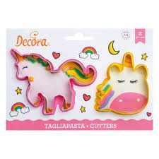 DECORA TAGLIAPASTA UNICORNO 2 PZ
