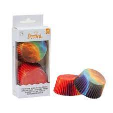 PIROTTINI IN CARTA DA FORNO DECORA GALASSIA 36 PZ