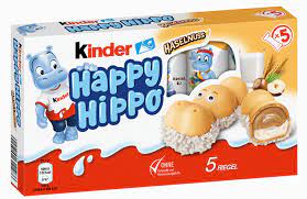 FERRERO KINDER HAPPY HIPPO CACAO PZ.5 GR. 103,5