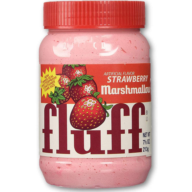 FLUFF CREMA MARSHMALLOW STRAWBERRY GR. 212