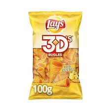 LAY'S 3D BUGLES GUSTO FORMAGGIO GR. 100