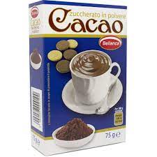 BELLANCA CACAO IN POLVERE ZUCCHERATO GR. 75