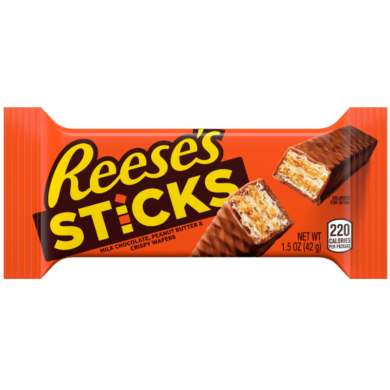 REESE'S WAFER STICKS CHOCOLATE & PEANUT BUTTER GR. 42