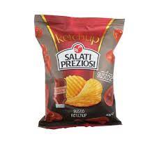 SALATI PREZIOSI PATATINE KETCHUP GR.110 SENZA GLUTINE