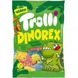 TROLLI CARAMELLE DINOREX FRIZZANTI BUSTA DA GR. 150 SENZA GLUTINE