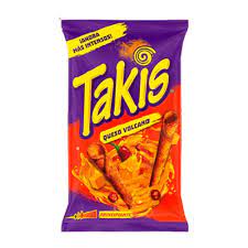 TAKIS QUESO VOLCANO FORMAGGIO PICCANTE GR. 100