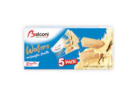 BALCONI WAFER VANIGLIA 5 PORZIONI GR. 225