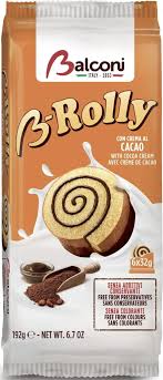 BALCONI B-ROLLY CON CREMA CACAO PZ. 6 GR. 192