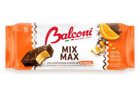 BALCONI MIX MAX CON CREMA ARANCIA GR. 350 PEZZI 10