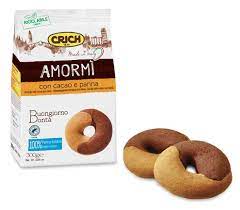 CRICH BISCOTTI AMORMI' CACAO E PANNA GR.300