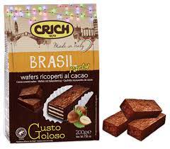 CRICH WAFER BRASIL PARTY RICOPERTI AL CACAO GR. 200