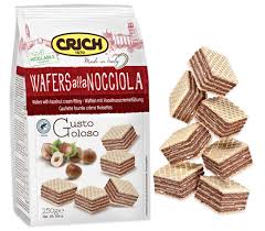 CRICH WAFER ALLA NOCCIOLA GR. 250