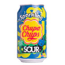 CHUPA CHUPS SPARKLING SOUR BLUEBERRY 355 ML