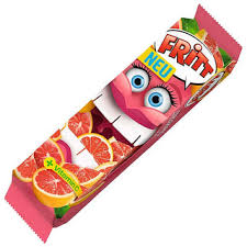 CASA DEL DOCE FRITT CHEWY CANDY 6 STRIPS GUSTI ARANCIA ROSSA GR. 70