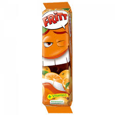 CASA DEL DOCE FRITT CHEWY CANDY 6 STRIPS GUSTI ARANCIA  GR. 70