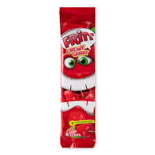 CASA DEL DOCE FRITT CHEWY CANDY 6 STRIPS GUSTI CILIEGIA GR. 70