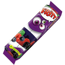 CASA DEL DOCE FRITT CHEWY CANDY 6 STRIPS GUSTO RIBES GR. 70
