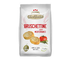 FORNO DAMIANI BRUSCHETTINE GUSTO MEDITERRANEO GR. 90 VEGANE COTTE AL FORNO