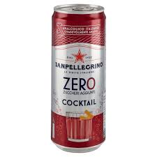 SAN PELLEGRINO COCKTAIL ZERO ML. 330