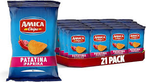 AMICA CHIPS PATATINA PAPRIKA GR. 100 SENZA GLUTINE