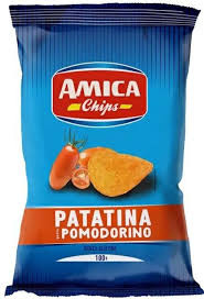AMICA CHIPS PATATINA POMODORINO GR. 100 SENZA GLUTINE