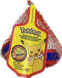 POKEMON RETINA MONETE CIOCCOLATO GR. 45