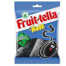 FRUITTELLA ROLL  LIQUIRIZIA GR. 90
