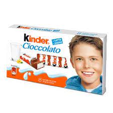 FERRERO KINDER BARRETTE T8 GR. 100