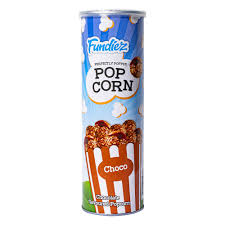 FUNDIEZ CHOCOLATE FLAVOURED POPCORN TUBO GR. 70