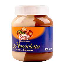 GANDOLA CREMA BICOLORE NOCCIOLETTA GR. 350