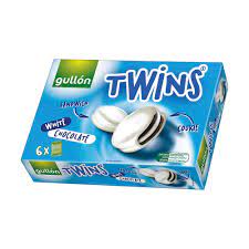 GULLON TWINS 6X RICOPERTO CIOCCOLATO BIANCO GR. 252