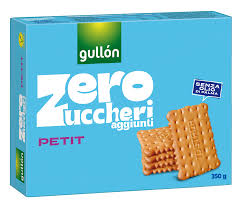 GULLON PETIT ZERO ZUCCHERI GR. 350 VEGANO ALTO CONTENUTO FIBRA