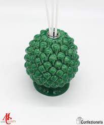 GIARDINO DI MARZO PROFUMATORE PIGNA VERDE CON PROFUMO E BACCHETTE