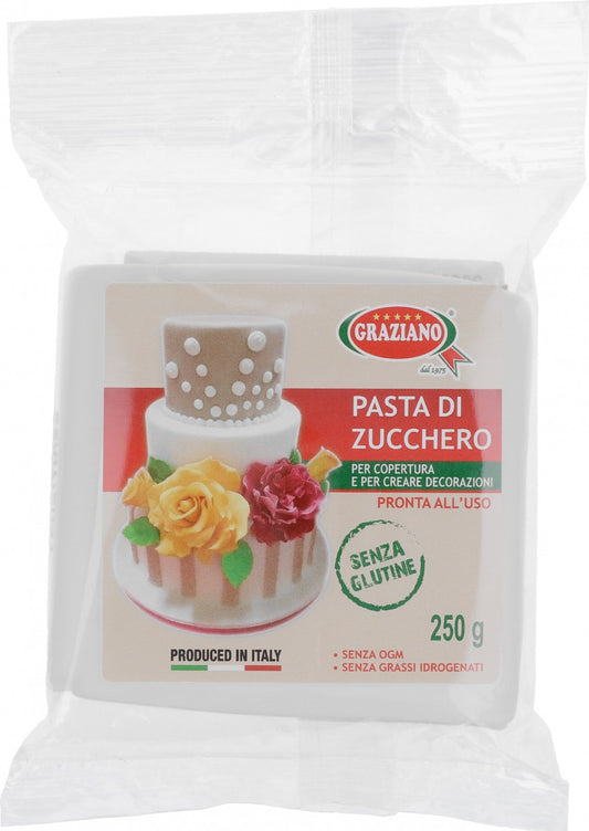 GRAZIANO PASTA DI ZUCCHERO BIANCA GR. 250