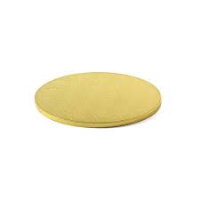 DECORA CAKEBOARD ROTONDO ORO DIAM. CM. 30 SP. 12 MM